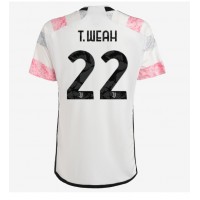 Dres Juventus Timothy Weah #22 Preč 2023-24 Krátky Rukáv